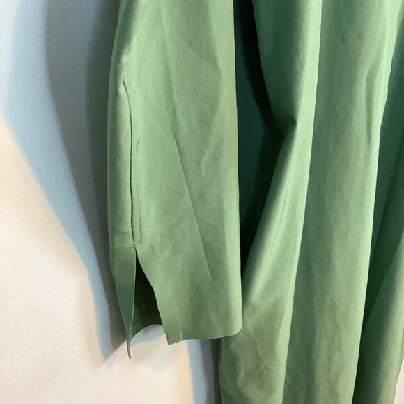 Athleta Urbanite Dress Women’s Medium Vineyard Green Travel Casual Work Pockets - Picture 9 of 13